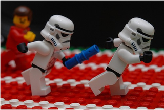 Illustration for article titled Imperial Sportstroopers Invade the Beijing Olympics